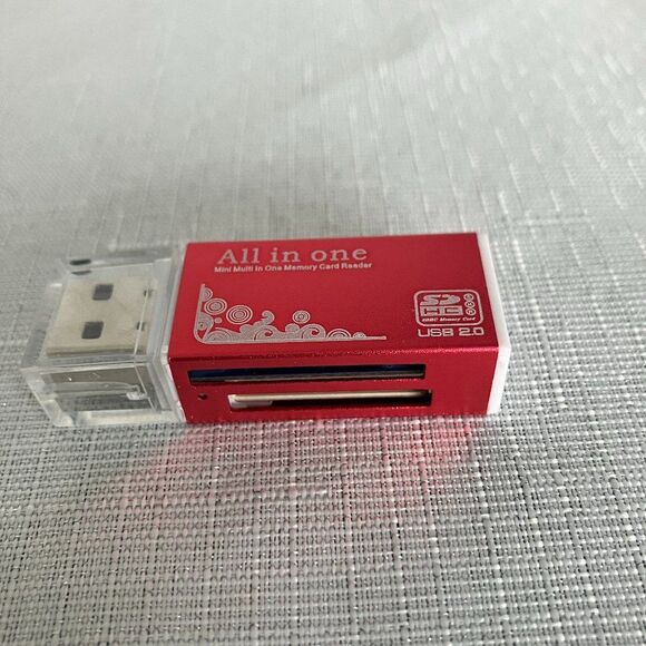 4-in-1 USB 2.0 Multi Mini Card Reader NIB - Picture 4 of 5